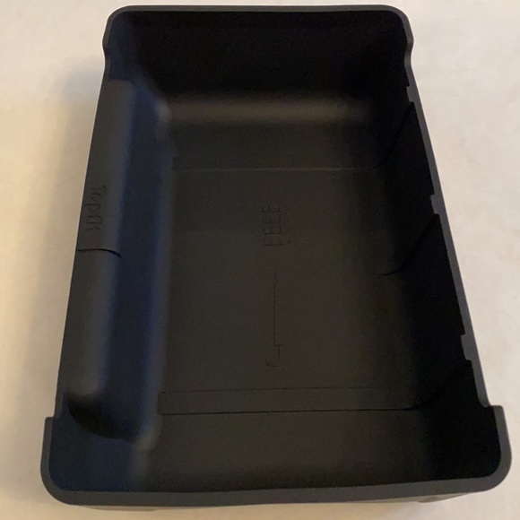 Topfit | Tesla Model Y & X Under Seater Storage Box Rubber Organizer Tray Black - Picture 9 of 16